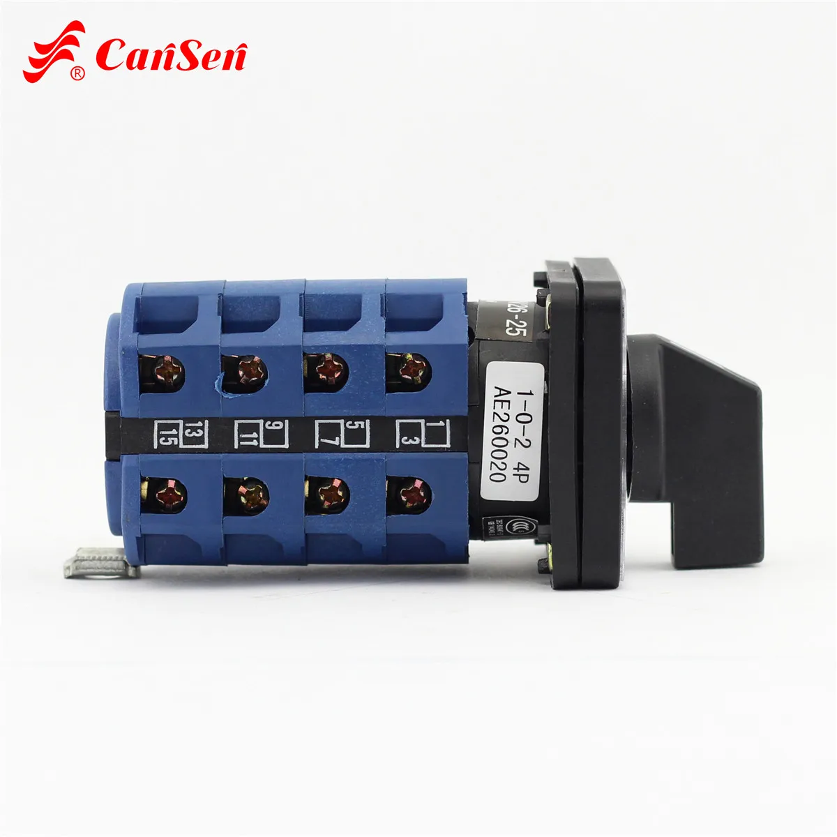 CANSEN LW26-25 CA20 Ith 25A 3 позиции 1-0-2 4 P поворотный кулачковый переключатель 4 полюса 16 терминалов