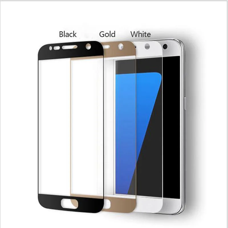 for Samsung Galaxy S 7 6 5 Protective Glass Screen Protector on Sansung Sumsung S7 S6 S5 Full Cover Tempered Glas SamsungS7 Film