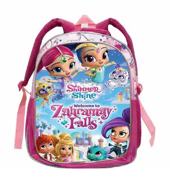 

Hot sale fashion printing wish girl school bag elementary school children's comfortable cartoon offload pink backpack