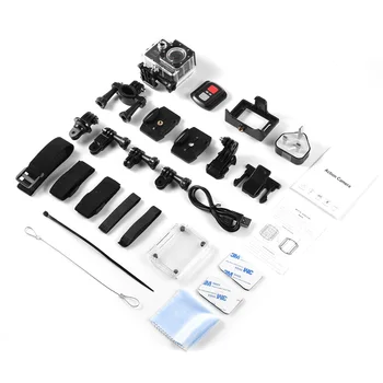 

LESHP Ultra HD 4K Sport Action Camera WIFI 1080P 16MP+ 170 Degree Angle Waterproof DV Camcorder FOR Outdoor Sports