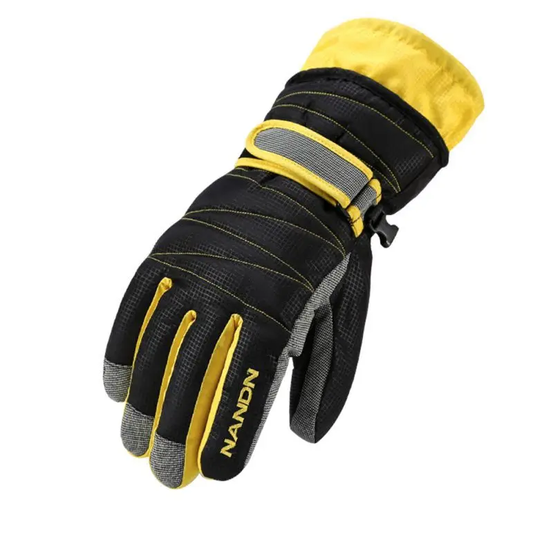 Для взрослых и детей езда на велосипеде перчатки толстые полный палец ветрозащитный Водонепроницаемый Термальность уличная зимняя обувь для верховой езды Лыжный Спорт волшебная палочка