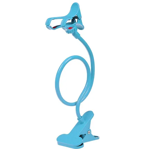 Mobile Phone Holder Flexible Lazy Holder Adjustable Cell Phone Clip for IPhone 13 Pro Samsung Home Bed Desktop Mount