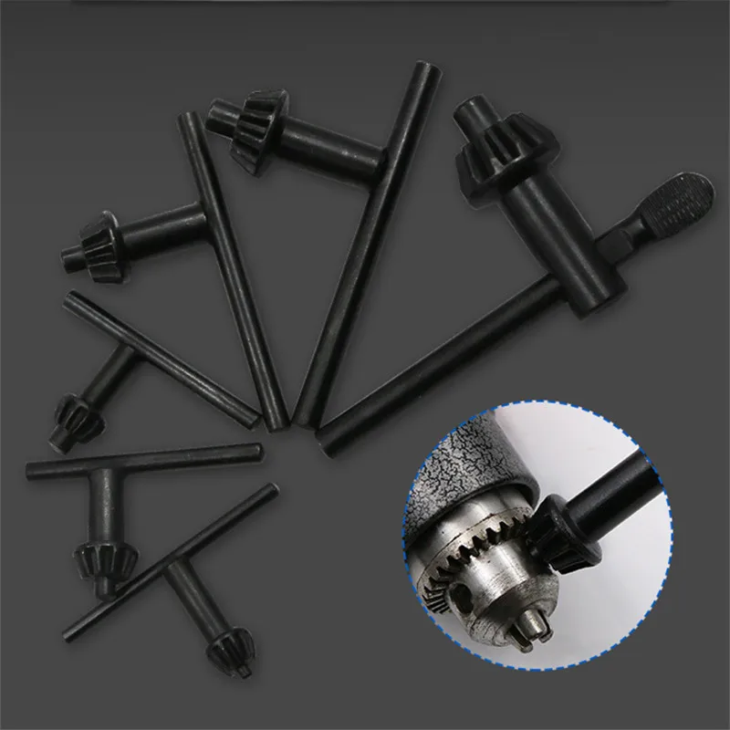 

6 Sizes of High-quality Multi-function Electric Drill Chuck Key Wrench Household Electric Tool Combination Set Accessories