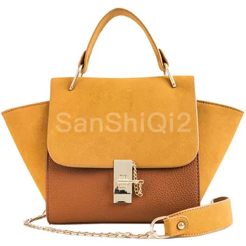 

style European Fashion Female bag 2019 New Quality Matte PU Leather Women's Designer Handbag Ladies Large Shoulder Messenger Bag