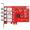 TBS6904se DVB-S S2 S2X Quad Tuner PCIe Card for Watching and Recording Satellite FTA TV Channels on PC 1