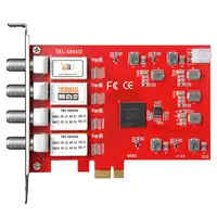 TBS6904se DVB-S S2 S2X Quad Tuner PCIe Card for Watching and Recording Satellite FTA TV Channels on PC 1