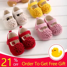 Обувь ярких цветов для новорожденных; нескользящая обувь с мягкой подошвой для новорожденных; Классическая обувь для девочек-принцесс; детская кроватка Mary Jane; обувь с большим цветком