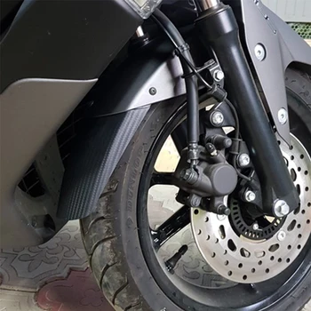 

Nmax155 Carbon Fiber Pattern PP Plastic Front Wheel Fender Mudguard Tire Hugger Fender for Yamaha Nmax 155 all year