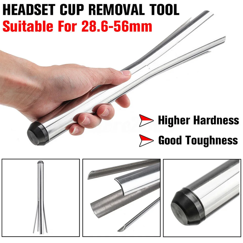 Stainless Steel Headset Cup Bicycle Bowl Remover Practical Repairing Hand Tool