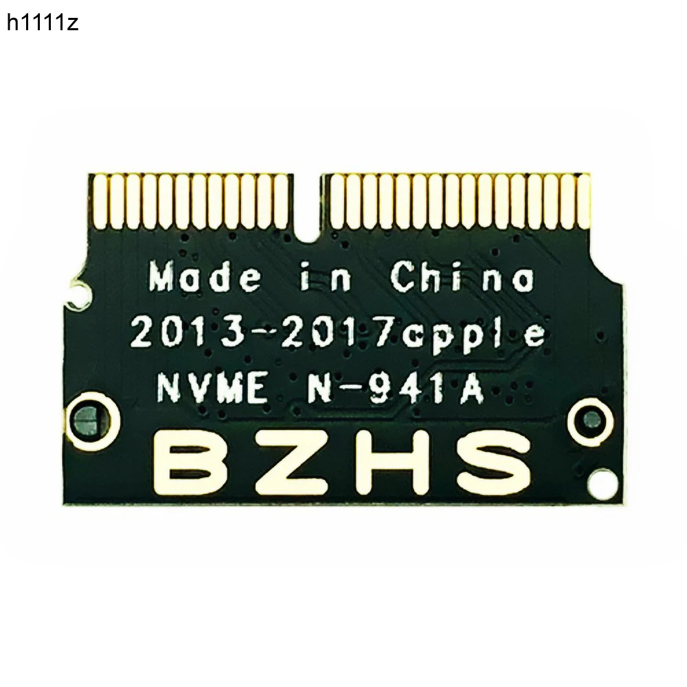 50 шт. для Macbook Air SSD M2 адаптер NVMe PCIE 2013 2014 2015 до M.2 NGFF карта Pro A1398 A1502 A1466|Адаптеры карт