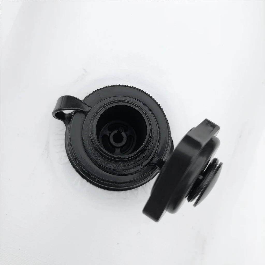 1 Pair White PVC Inflatable Outrigger Stabilizer + Elastic Paddle Leash for Kayak Fishing Standing SUP Beginners 