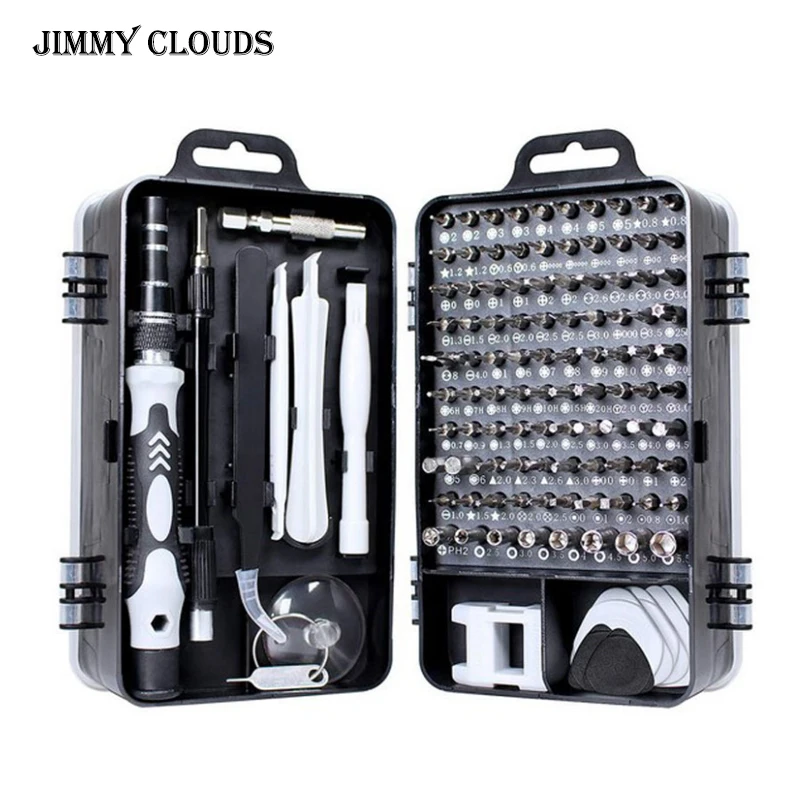 

115 in 1 Screwdriver Set Mini Precision Screwdriver Multi Computer PC Mobile Phone Device Repair Hand Home Tools