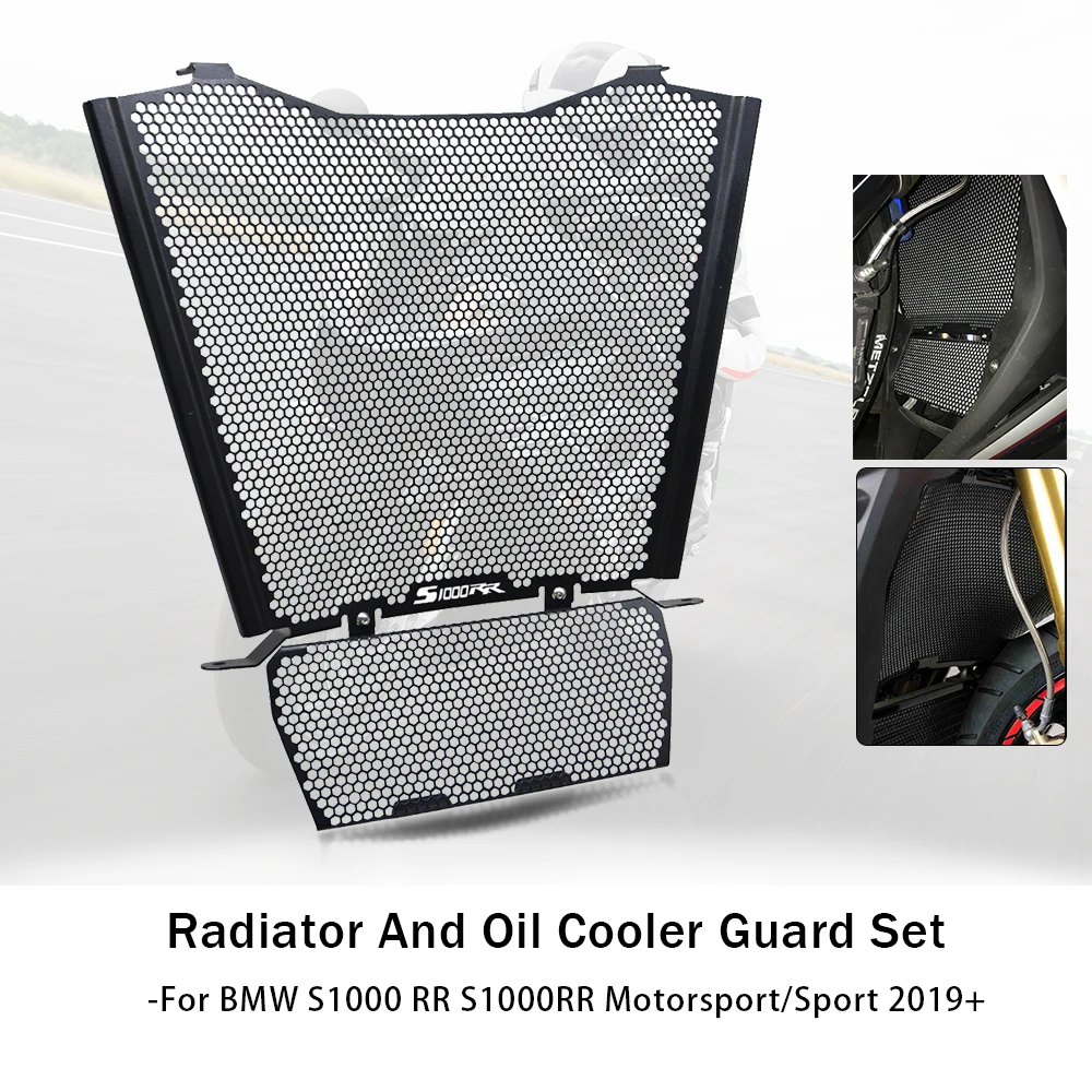 ^Cheap For BMW S 1000 RR S1000 RR Sport/Motorsport 2019-2020 s1000rr Motorcycle Radiator Grille Guard Cover And Oil Cooler Guard Set