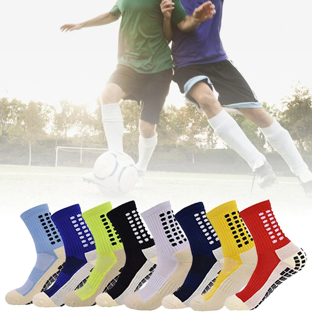 Calcetines de fútbol de algodón para hombre, medias deportivas de la más alta del mismo tipo que el Trusox, disponible en 9 colores, nueva colección| | - AliExpress