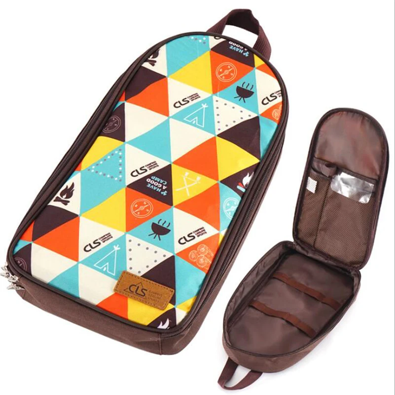 

Camp Kitchen Travel Organizer Bag Grill Accessories Portable Compact Gear for Handbag BBQ Camping Hiking Water Resistant Case