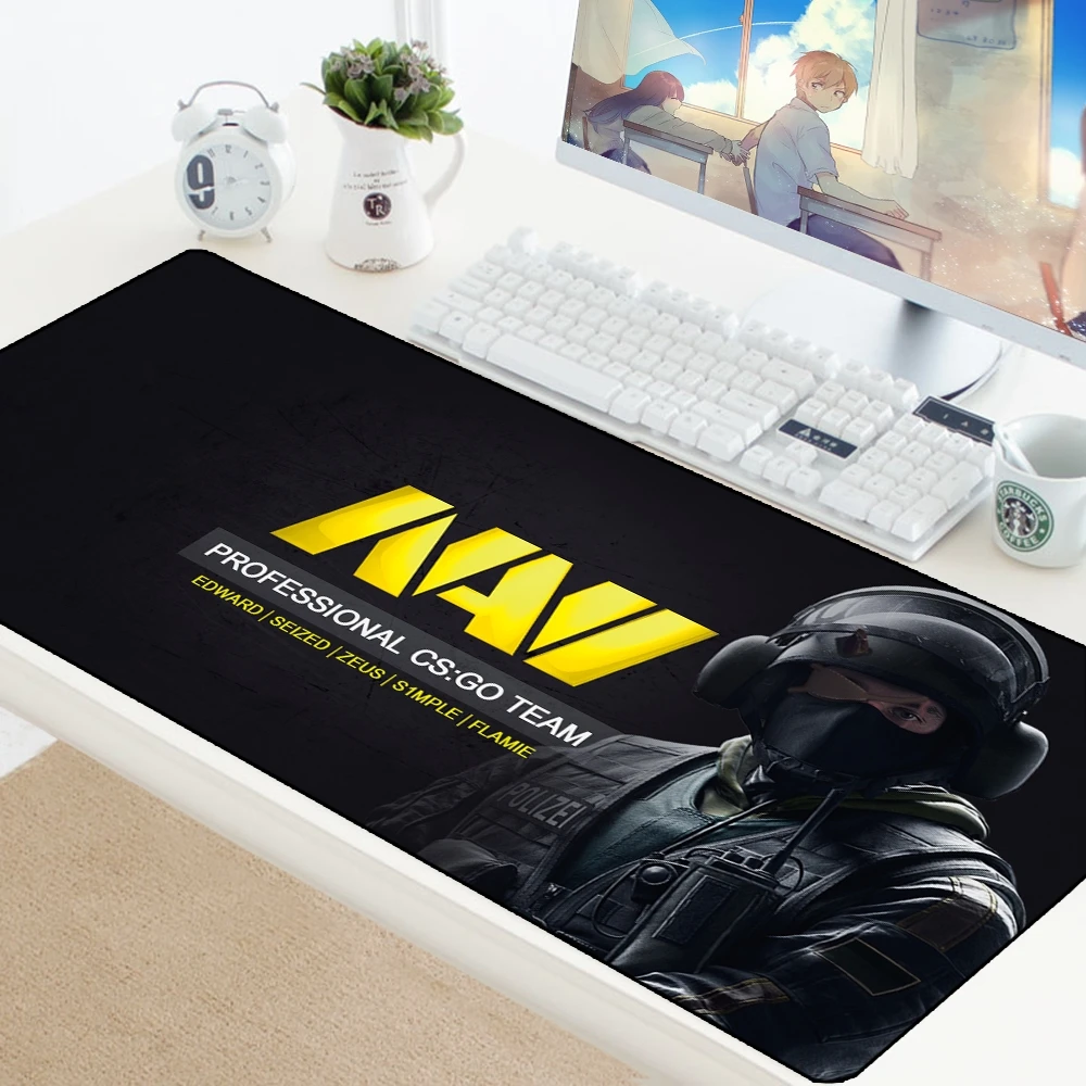 Navi коврик для мыши игровой коврик для мыши для ПК геймерский коврик компьютерный стол коврик для мыши Клавиатура большой XL игровые коврики для мыши дешевый блокированный край коврик