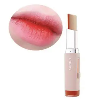 

8 Colors Two-Tone Lipstick V Cutting Two-Color Lip Nourishing Silky Flavor Candy Lipstick Balm Balm Beauty Moisturzing