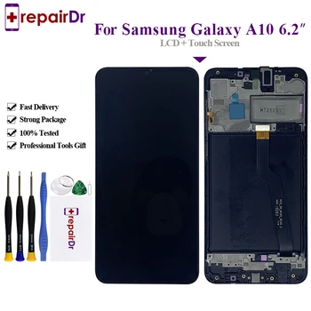 

OEM For Samsung Galaxy A10 LCD Display Touch Screen Digitizer Assembly A105 A105F SM-A105F Tested For Samsung A10 Lcd Screen