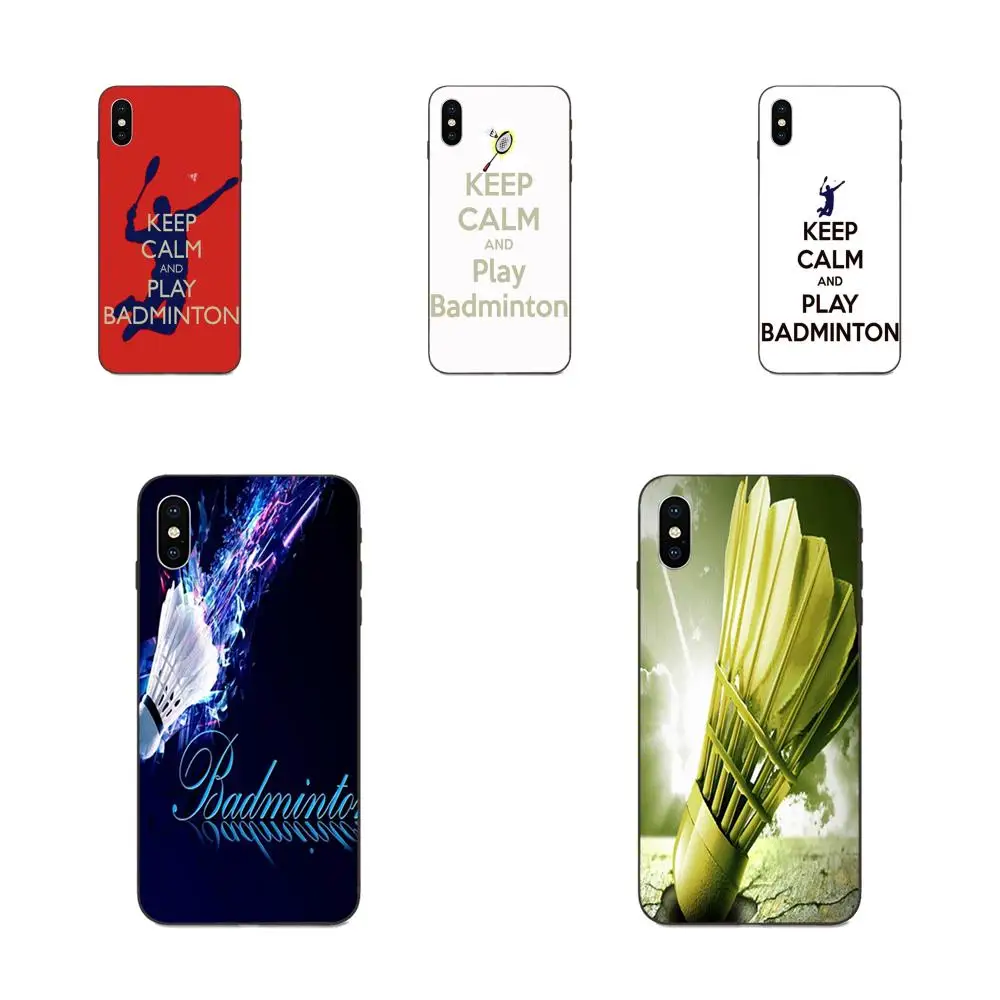 

Fashion Play Badminton TPU Phone Cover Case Capa For Xiaomi Redmi Note 3 3S 4 4A 4X 5 5A 6 6A 7 7A K20 Plus Pro S2 Y2 Y3