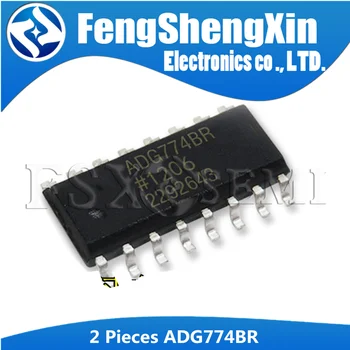 

2pcs ADG774BR SOP-16 ADG774 SOP16 ADG774BRZ SOP CMOS 3 V/5 V, Wide Bandwidth Quad 2:1 Mux IC