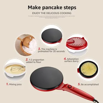 

Portable Crepe Maker Non-stick Frying Pan Fry Egg Pancake Pot Mini Cooking Tools Kitchen frying pan omelette cooking tool