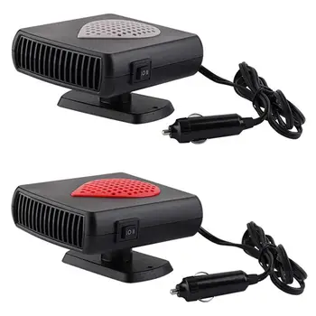 

DC12V 150W Car Heater Fan Demister Defroster Fan Vehicle Auto 2 In 1 Heating Cooling Windscreen Window Defroster Demister
