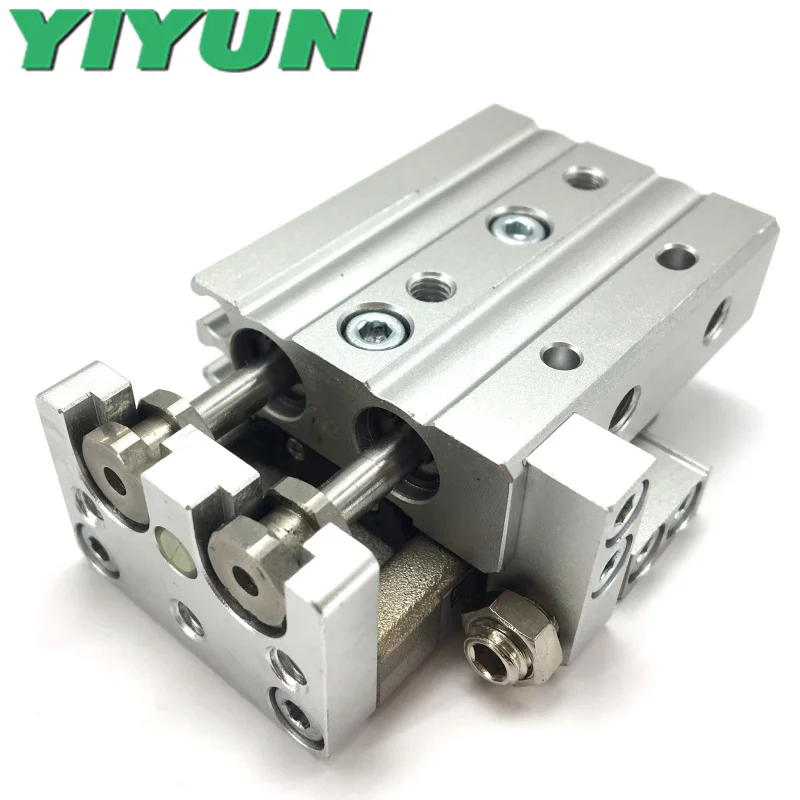 MXQ8-10AS/20AS/30AS/40AS/50AS/75AS/20AT/30AT/40AT/50AT/75AT YIYUN пневматический цилиндр Воздушный Стол серия