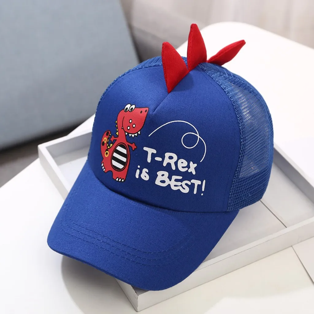 Adult Kids Baby Cartoon Dinosaur Embroidered Letter Printed Cap Harajuku Fashion Boys Girls Baseball Caps Peaked Hat бейсболка
