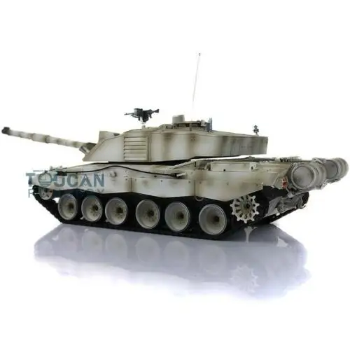 Henglong 1/16 зимний Снежный пластиковый Британский Challenger II RTR rc Танк 3908 модель TH08857