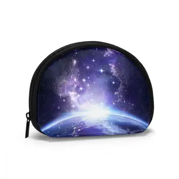 

Cosmetic Bag Night Earth In Space Women Makeup Bag Travel Organizer Toiletry