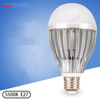 

2pcs Led photography light bulb 55W studio photography light soft box 5500K color temperature without stroboscopic CD50 T07