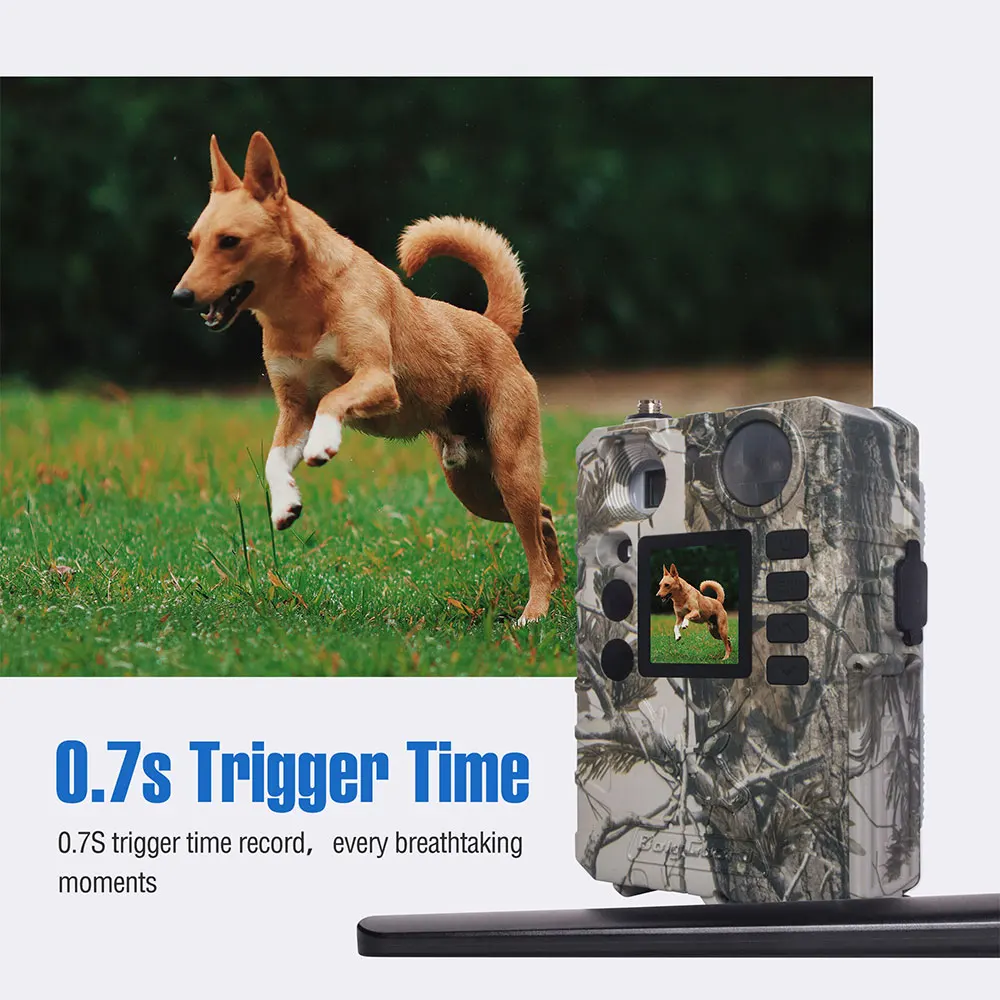 BolyGuard 4g охотничьи камеры с цветным ЖК-дисплеем, невидимая ИК камера ночного видения, экономичная камера с деревом, Лесной олень, игры, скаут, беспроводные камеры для слежения