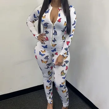 

Butterfly Women Onesies Pijamas Plus Size Sleepwear Pyjamas Nightwear Jumpsuit Pajamas For Adults Women Sexy Lingerie