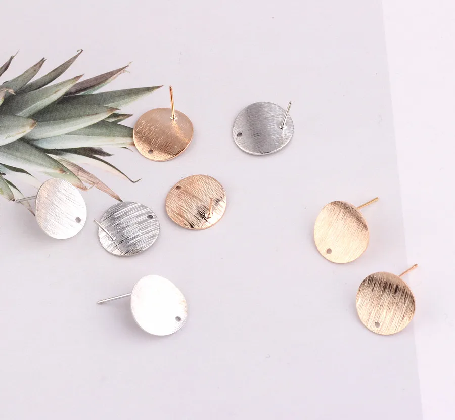 

10pcs Zinc Alloy Golden Geometric Exaggerated Base Earrings Connectors Linkers For DIY Fashion Earrings Jewelry Accessories