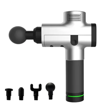 

Fascia Muscle Gun Massage Gun Body Relaxation Deep Relief Pain Massager Fitness Artifact With 4 Massage Heads