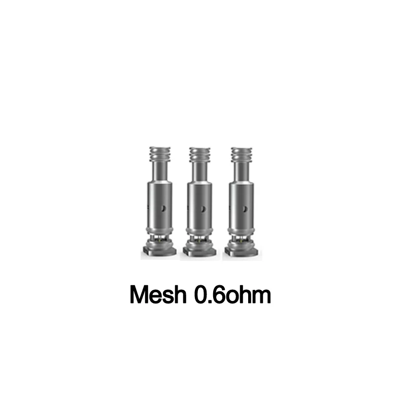 3pcs mesh 0.6ohm Smoant Charon Baby Pod Vape комплект 750 мАч Ом сетчатая катушка Pod картридж электронная сигарета VS Battlestar Baby - Цвет: 3pcs mesh 0.6ohm