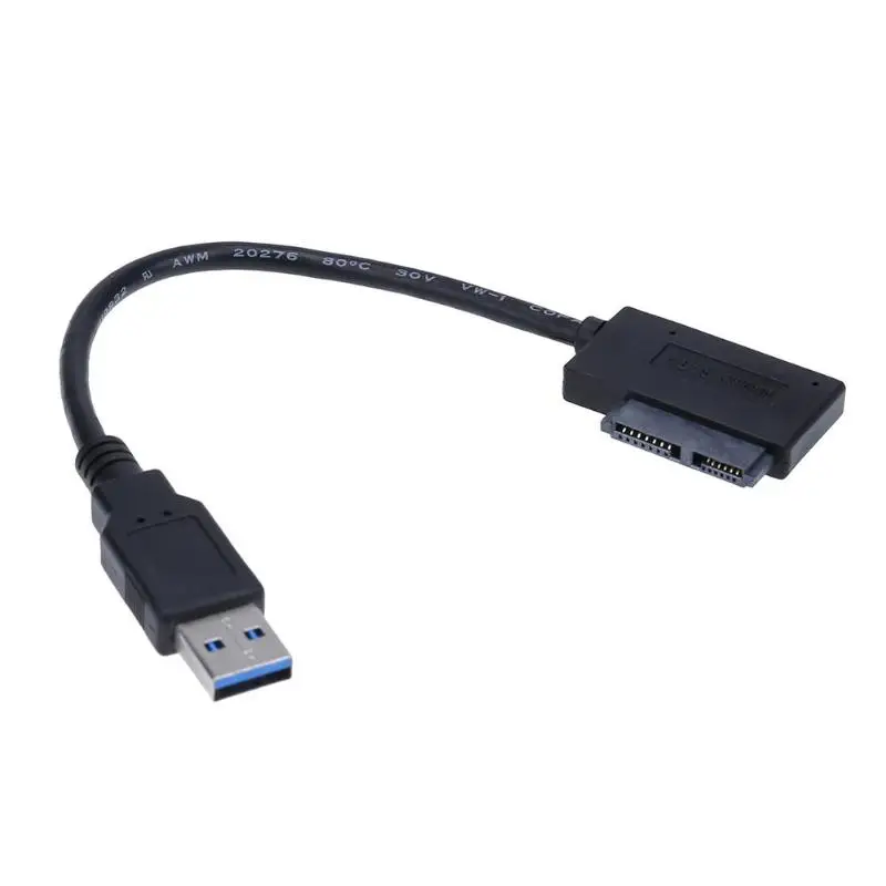 30 см USB 3,0 для SATA 7+ 6 Pin Кабель-адаптер Внешний HDD жесткий диск конвертер оптический привод CD-ROM диск кабель для передачи данных