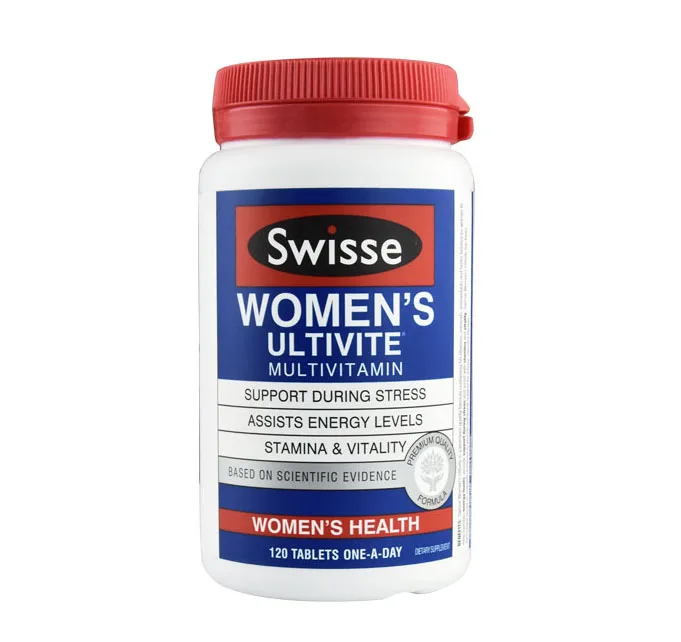 

Free shipping Swisse Women's ULTIVITE support during stress assists energy levels stamina & vitality 120 tablets multi-vitamins