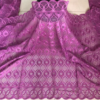 

New arrival Blue african BAZIN riche fabric with Embroidery lace african Guinea Brocade cotton fabric 27L071222