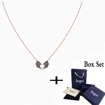 

MINA BEAR 2020 Dark Night Bat Clavicle Chain Fashion Modern Dark Cool Simple Style Necklace Light Luxury Jewelry