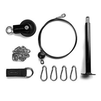 

Fitness Pulley Cable System DIY Loading Pin Lifting Machine Gym Sports Equipment for Effective Working-out Accessories