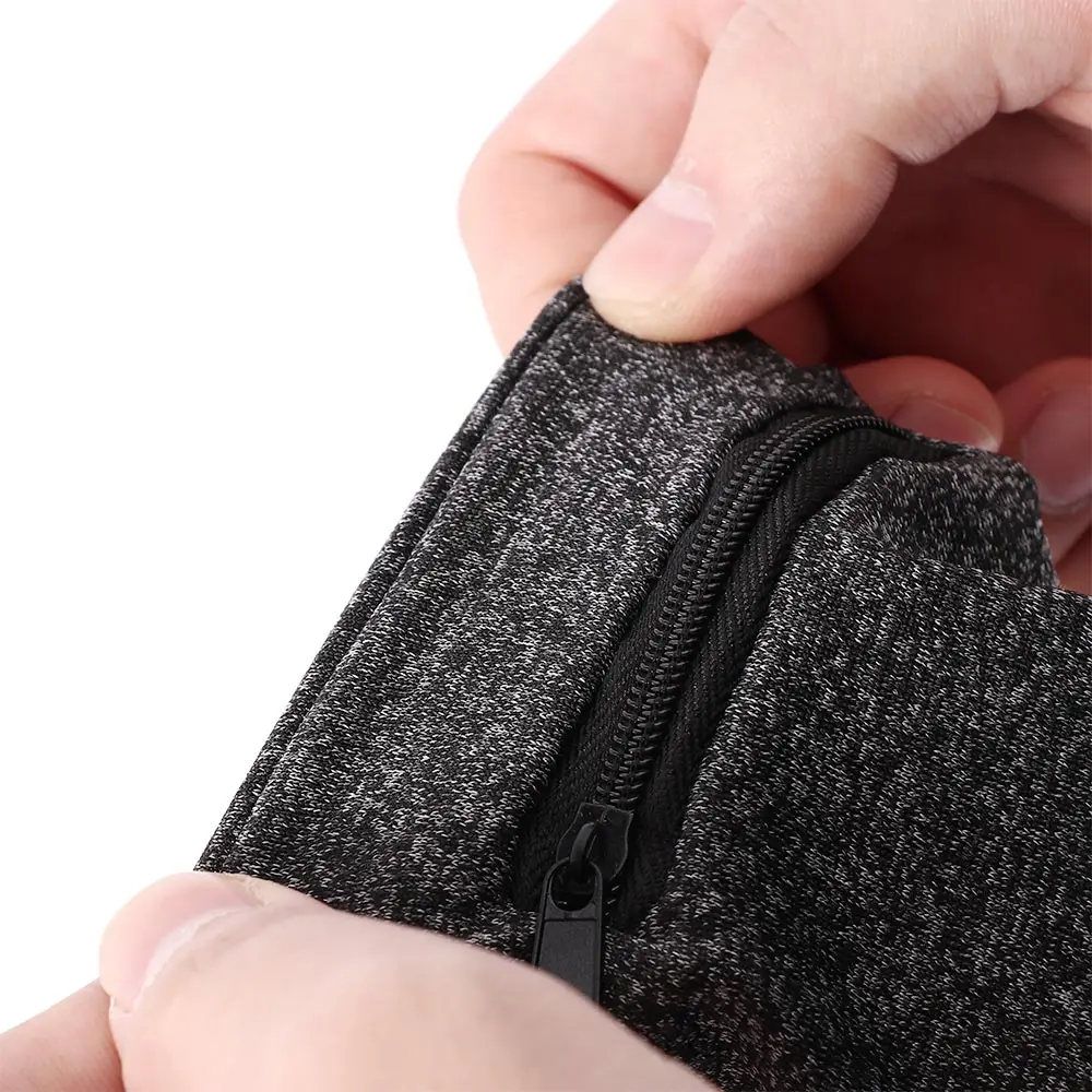 Unisex Running Hand Guards Storage Bag Protector Zipper Sweat Band Wrist Support Wristband Sweatband Wrist Wallet wrist guard wrist straps wrist support wrist support band wrist sweat wristbands wrist sweatband wrist wallet pouch
