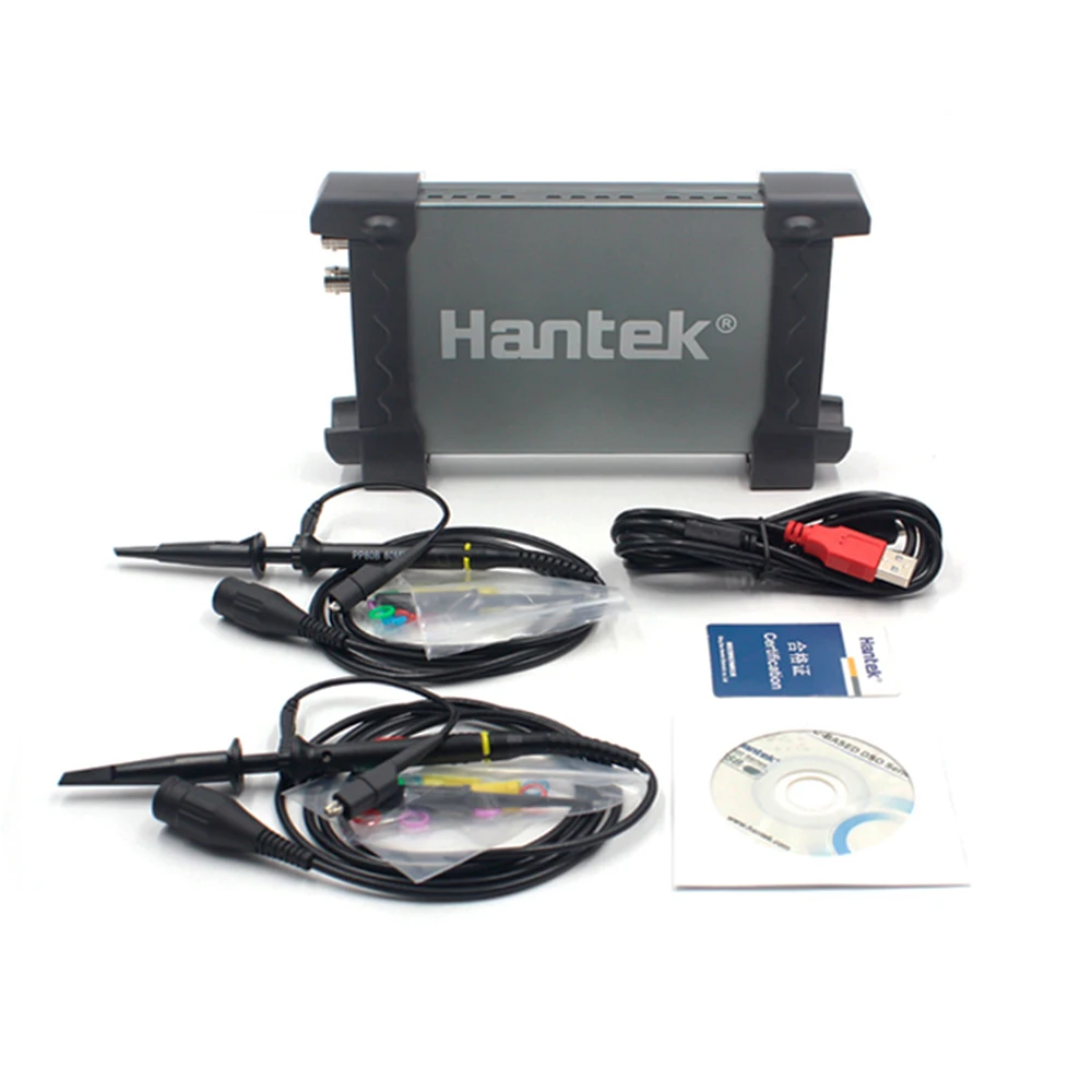 Hantek 6022BE USB Digital Storage Virtual Oscilloscope for Laptop Computer 2CH