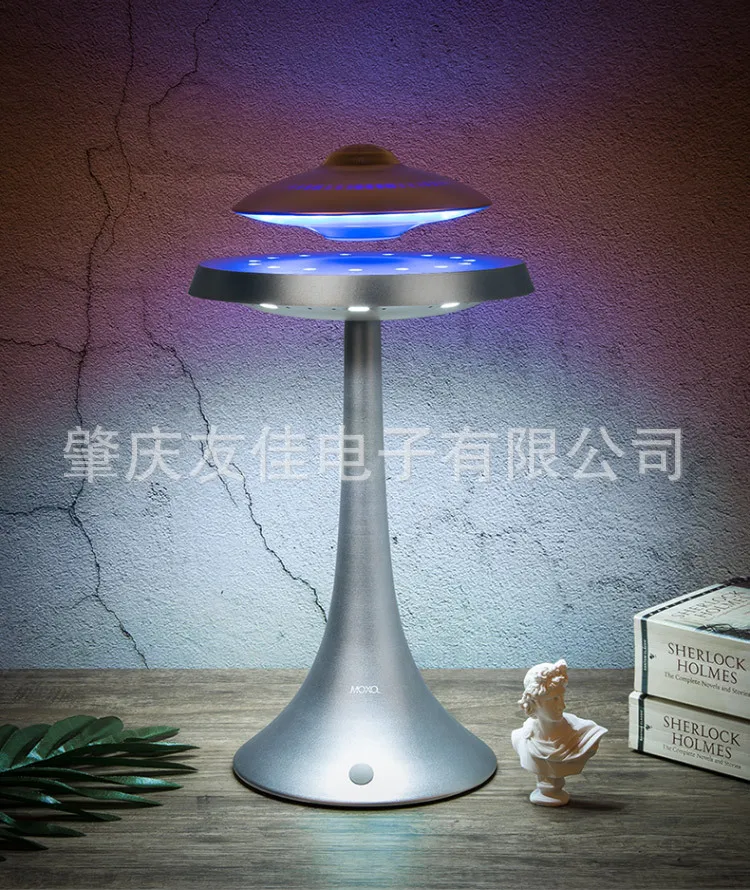 Магнитная подвеска UFO аудио Красочный светодиодный беспроводной Bluetooth динамик модный портативный динамик креативные рождественские подарки