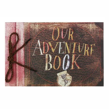

Retro Photo Album Memory DIY Anniversary Scrapbook Lace-up Loose-leaf Album @LS