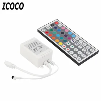 

ICOCO Mini 44 Keys IR Remote Control Controller For RGB SMD 5050 3528 LED Light Strip Stock Offer