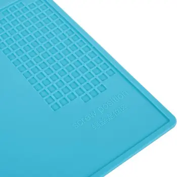 

Watch Repair Pad Work Soldering Station Heat Resistant Mat Clock Non-slip Silicone Mats for Watchmaker 50PE