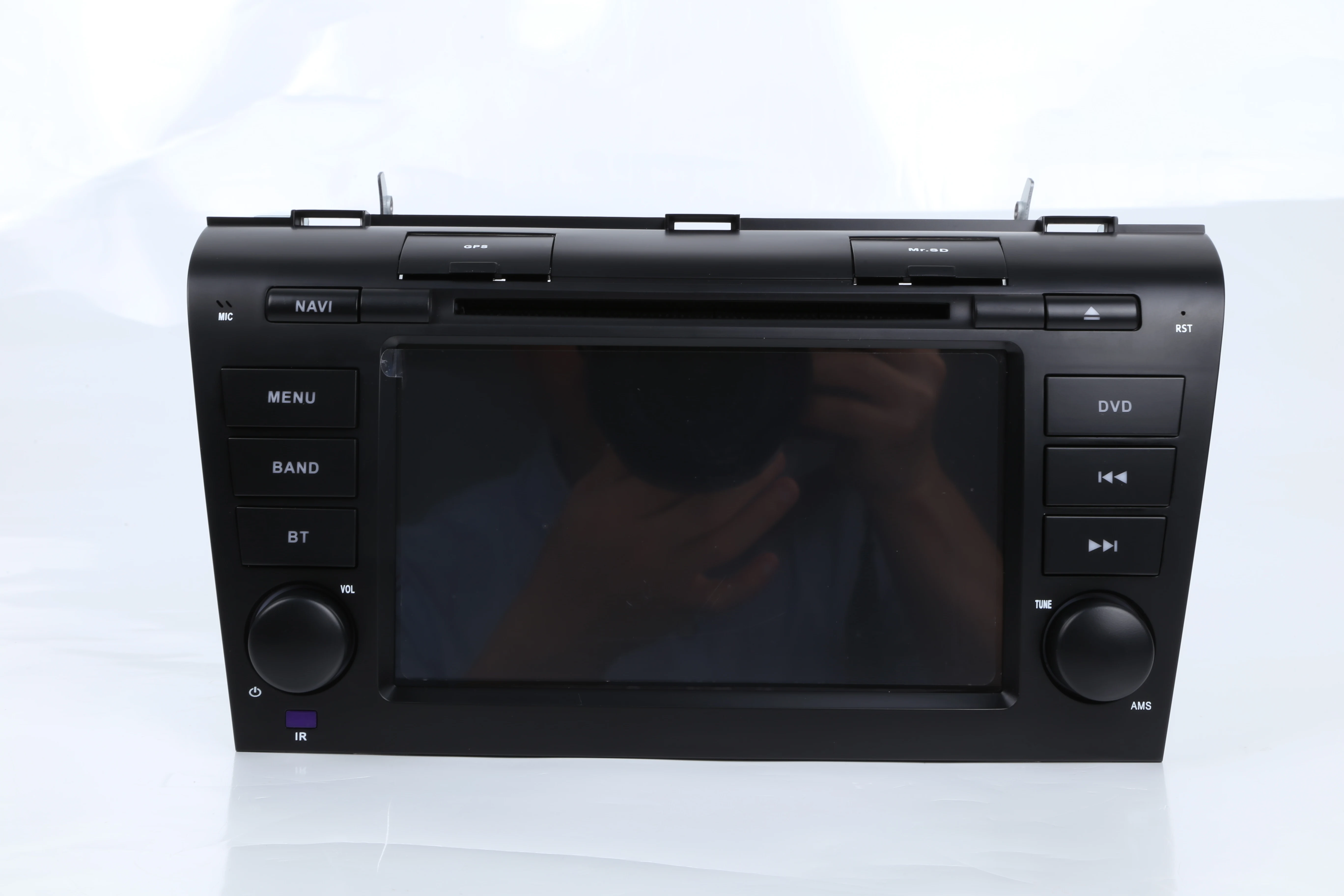 Excellent Free Camera 7" Double 2 Din Car Stereo DVD Player Navigation for Mazda 3 Mazda3 2004-2009 with GPS,Bluetooth,USB,SWC SD DAB TPMS 4