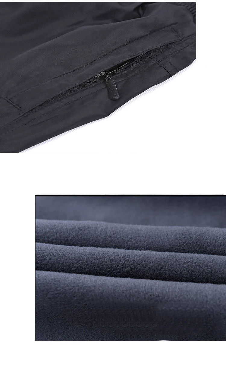 Casual Pants Men's Winter Warm Autumn Velvet Straight Quick-drying Loose Sweatpants Wear-resistant 5XL