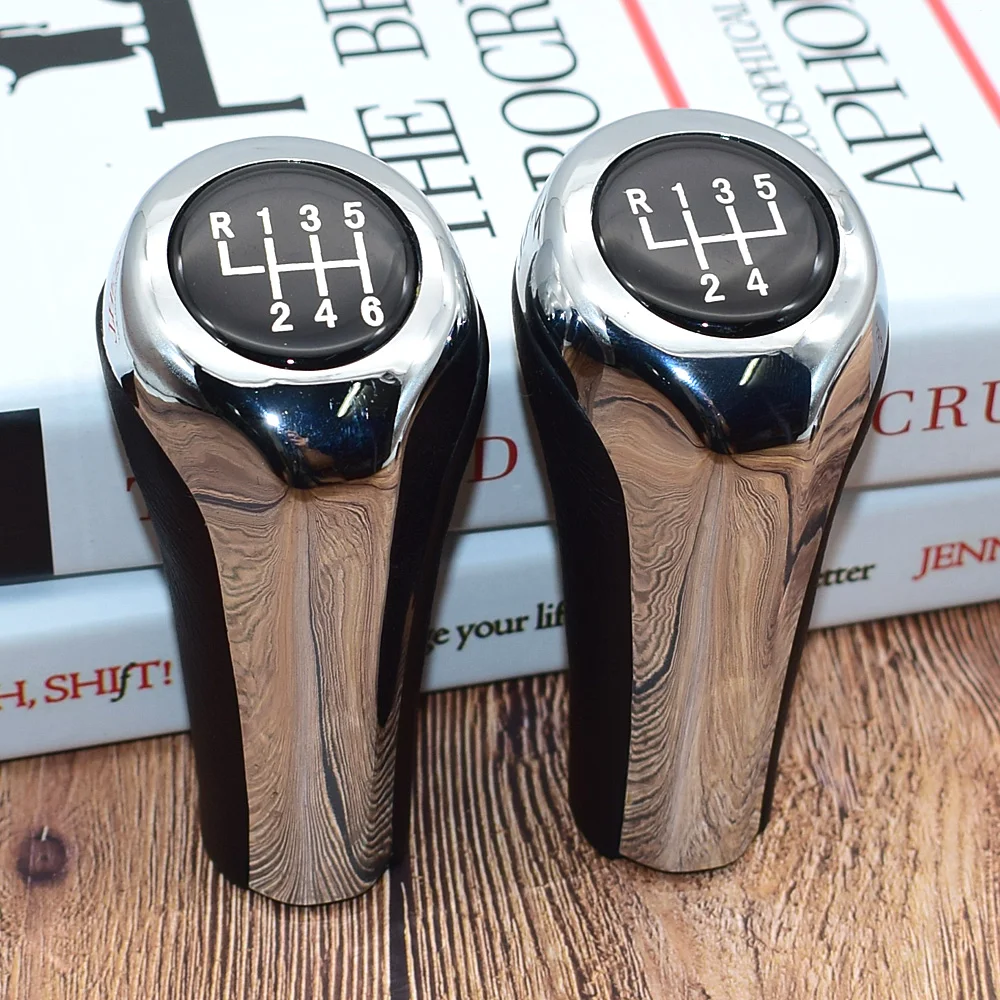 

Gear shift knob for BMW 1 3 5 6 7 series E46 E53 E60 E61 E63 E65 E81 E82 E83 E87 E90 E91 E92 X1 X3 X5 X6 M5 chrome shift lever